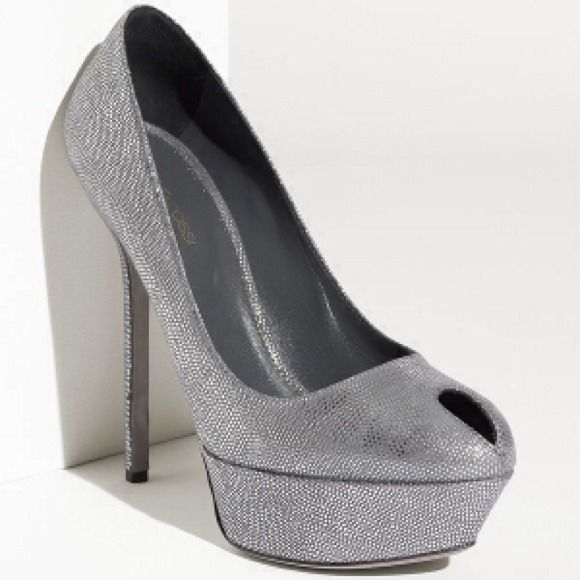 Sergio Rossi Zinco Cachet Platform Pump 10.5 NWT - Picture 1 of 4